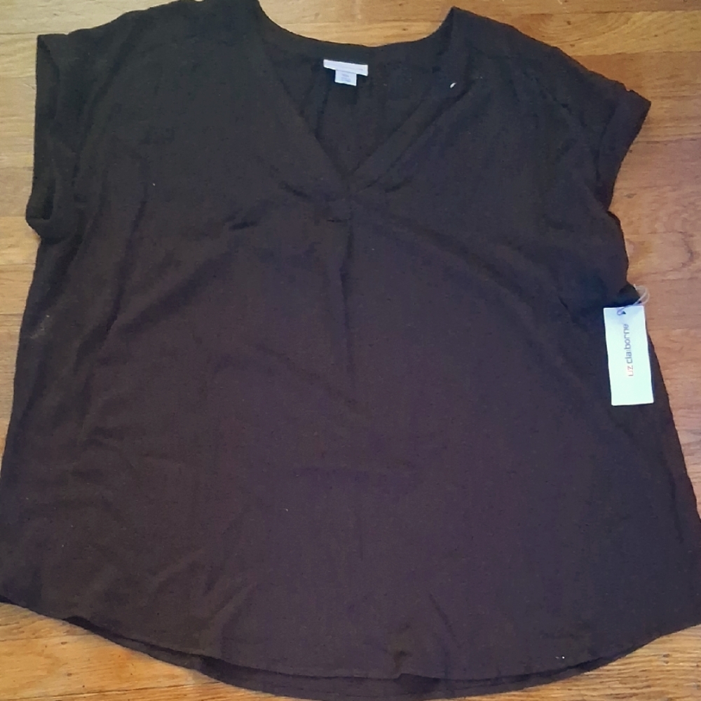 Liz Claiborne Black Top XXL